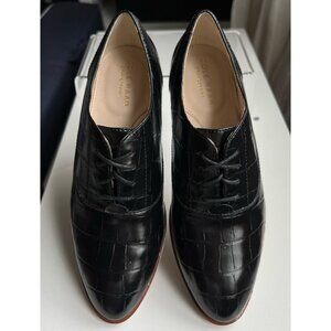 COLE HAAN Modern Classics Oxford - Black Croc Print